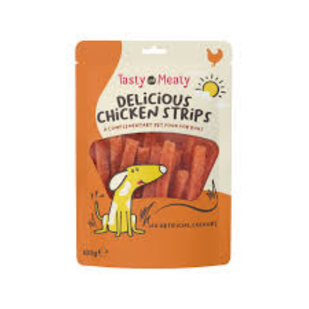 WP DELICIOUS MEATY STRIPS WITH CHICKEN N BEEF 200G
